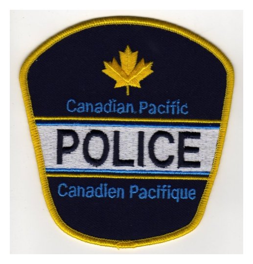 Canadian Pacific Police Patch (Ref: 317)